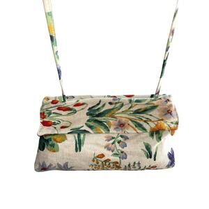 Carpet Bags of America Brand Vintage Tapestry  bag Purse Clutch 13x8 Floral